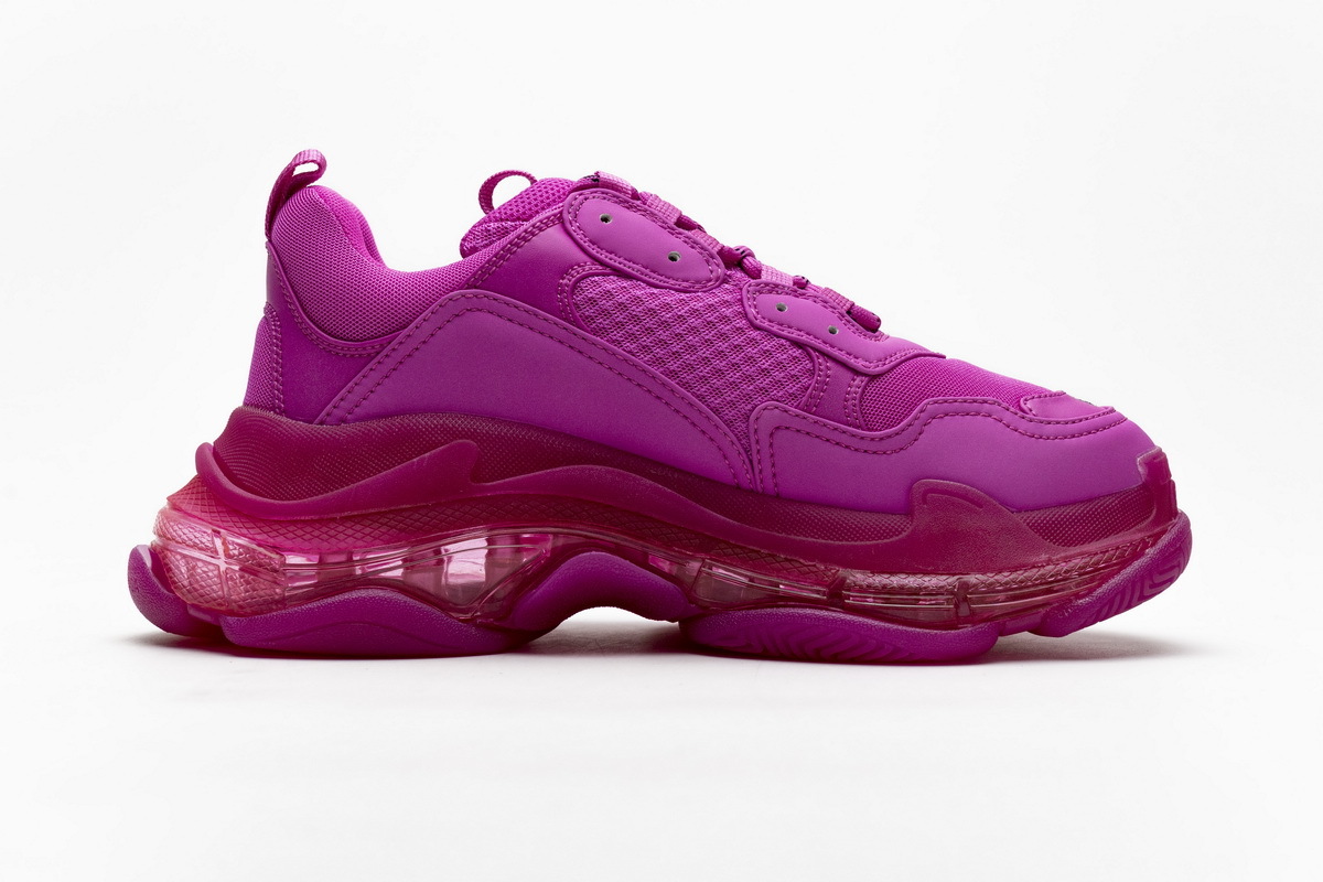        Balenciaga Triple S Plum Red