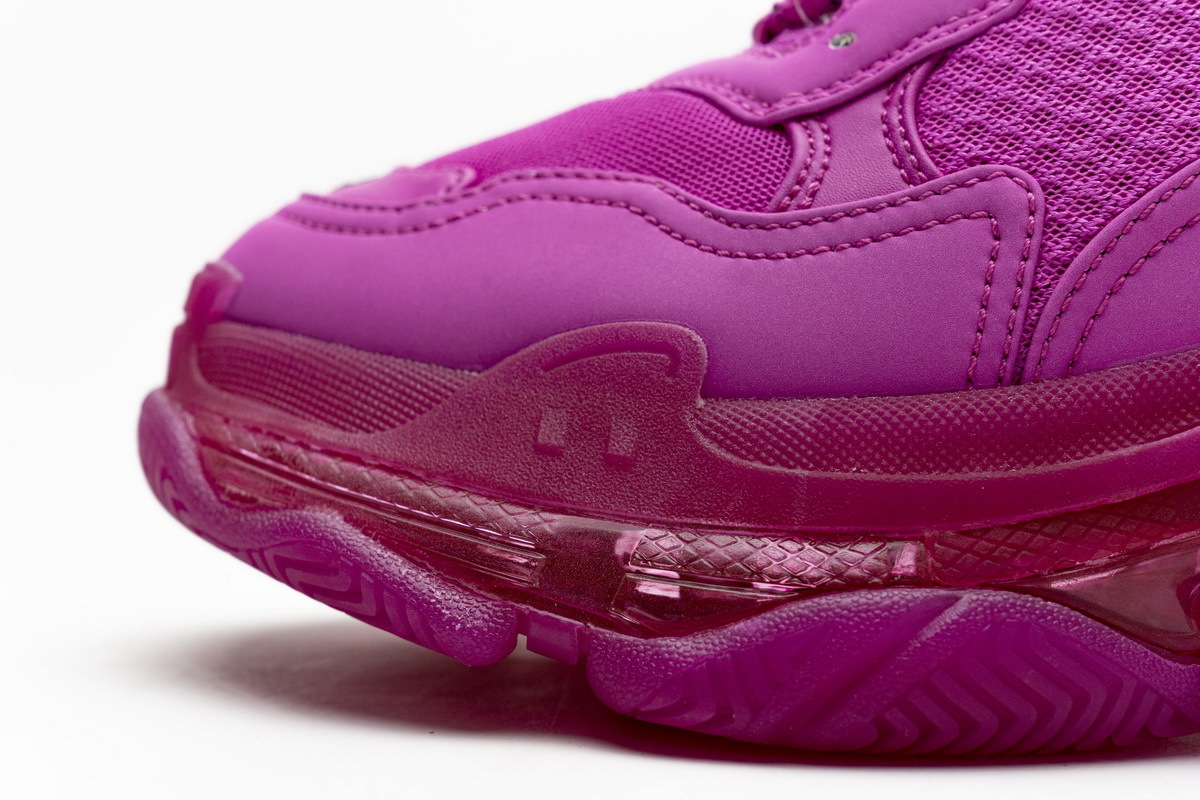        Balenciaga Triple S Plum Red