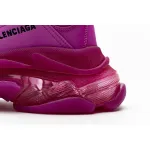  Pkgod   Balenciaga Triple S Plum Red