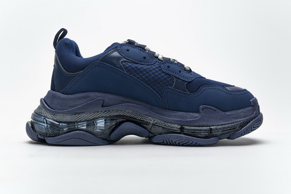  Pkgod  Balenciaga Triple S Dark Blue