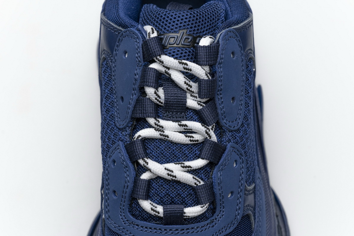  Pkgod  Balenciaga Triple S Dark Blue