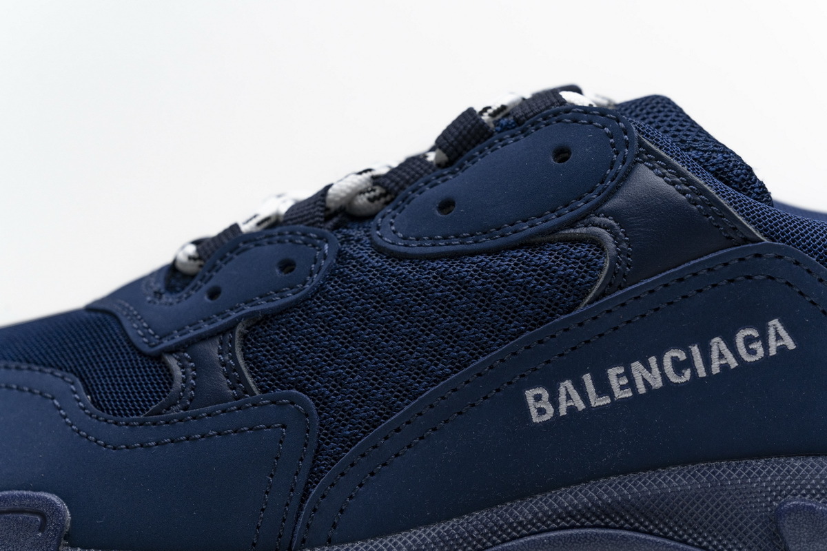  Pkgod  Balenciaga Triple S Dark Blue