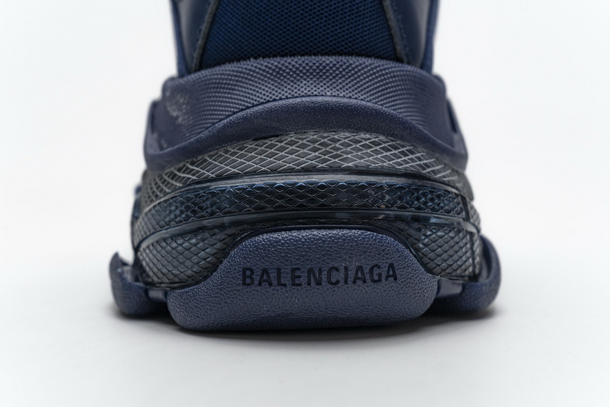  Pkgod  Balenciaga Triple S Dark Blue