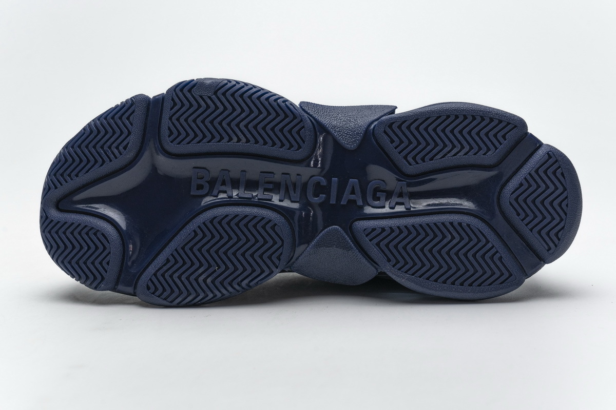  Pkgod  Balenciaga Triple S Dark Blue