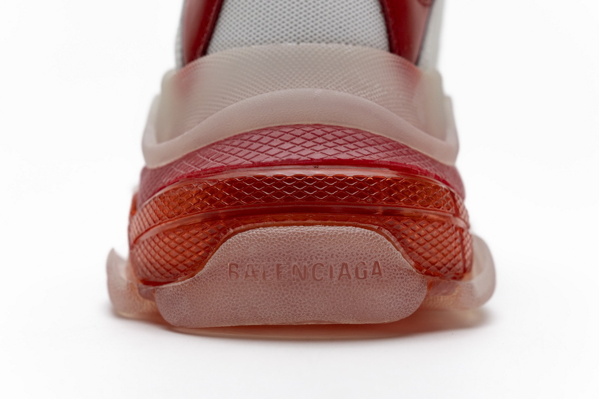       Balenciaga Triple S White Red