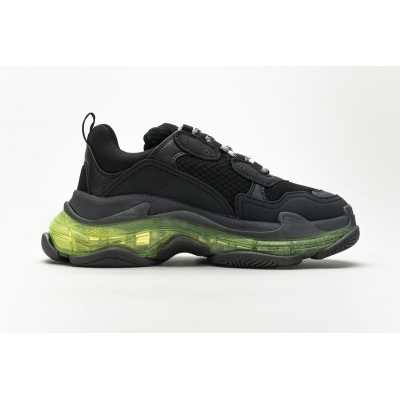  Pkgod Balenciaga Triple S Black Green 02