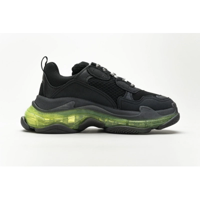  Pkgod Balenciaga Triple S Black Green 02