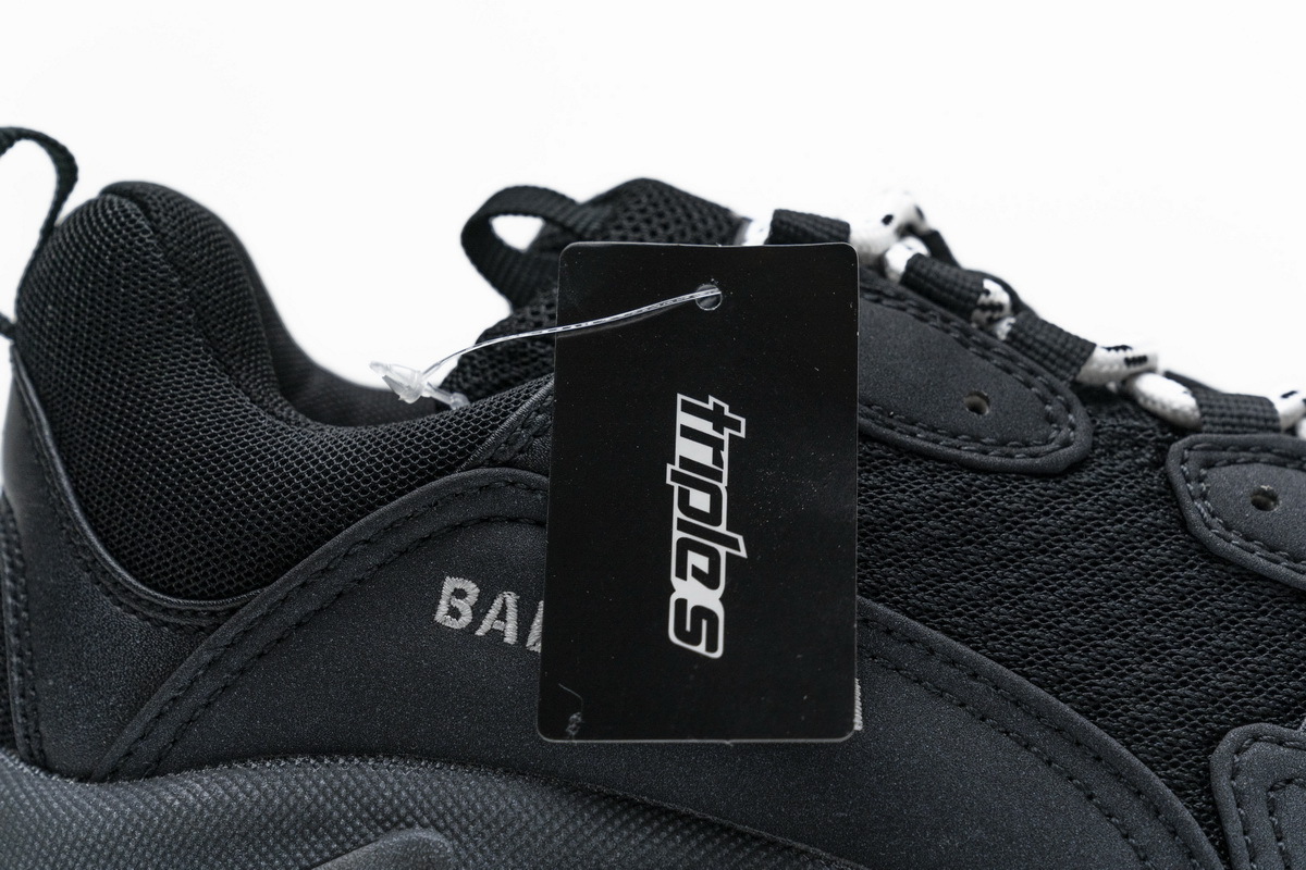      Balenciaga Triple S Black Green