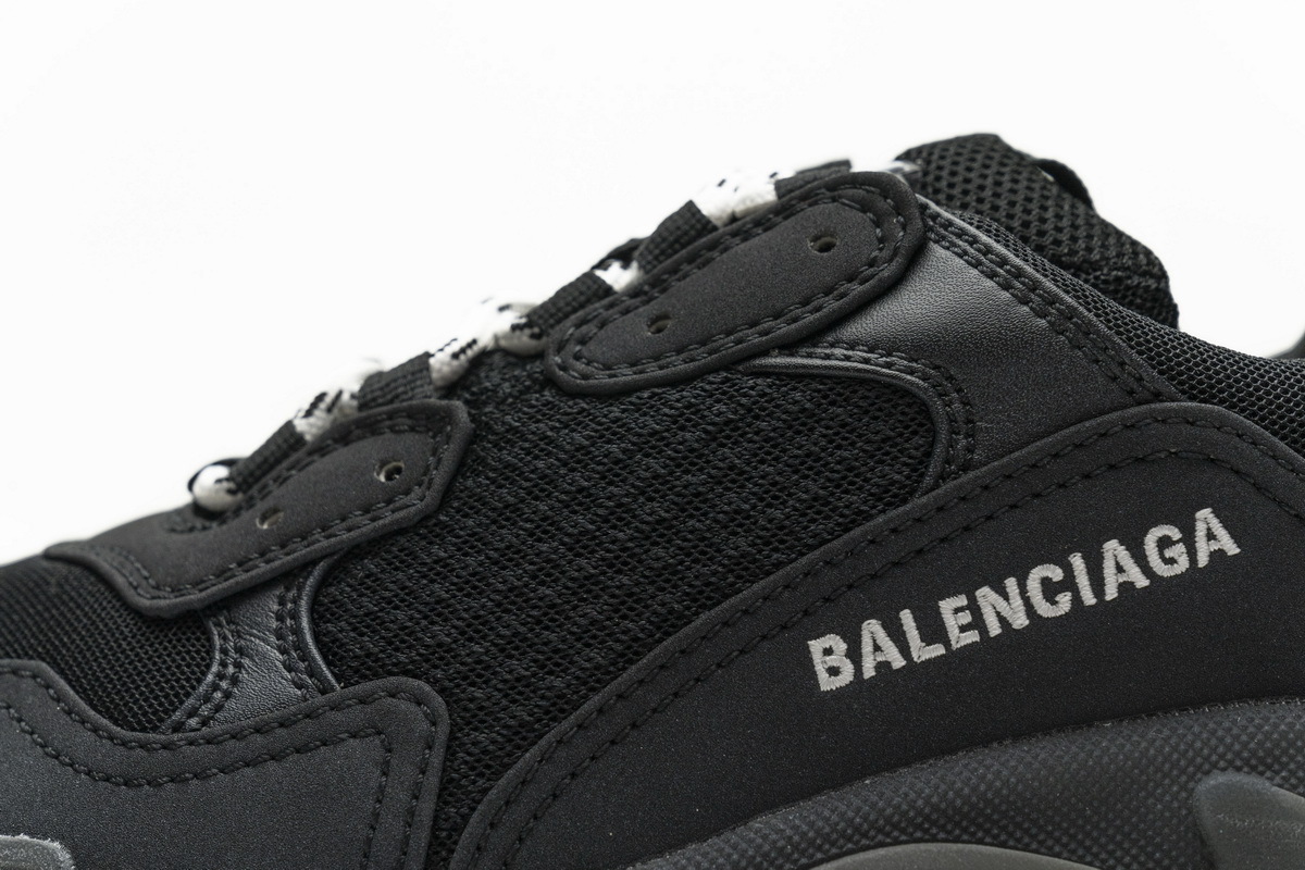      Balenciaga Triple S Black Green
