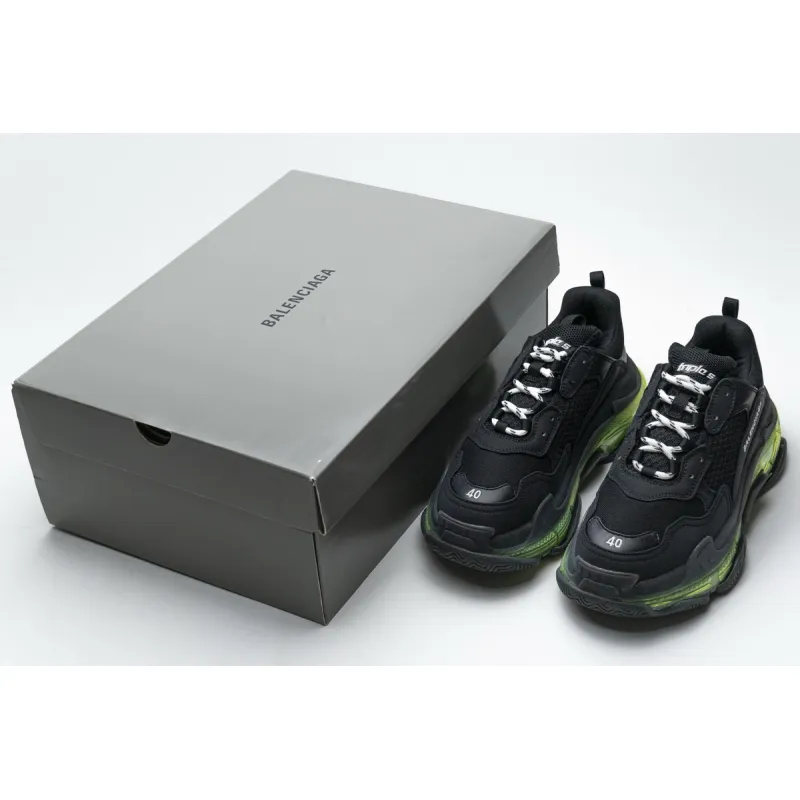  Pkgod Balenciaga Triple S Black Green