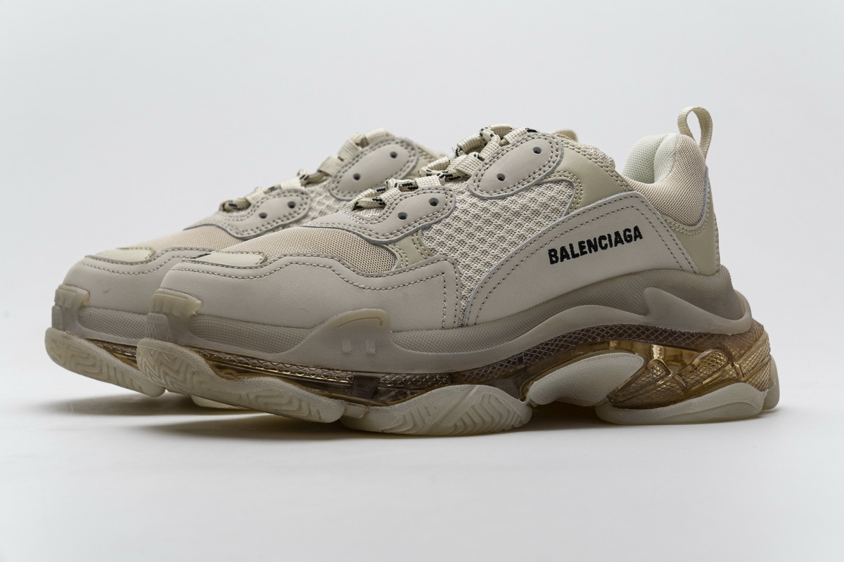      Balenciaga Triple S Champagne