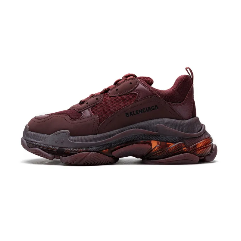  Pkgod Balenciaga Triple S Red Wine