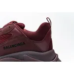  Pkgod Balenciaga Triple S Red Wine