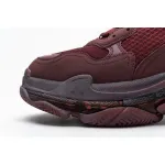  Pkgod Balenciaga Triple S Red Wine