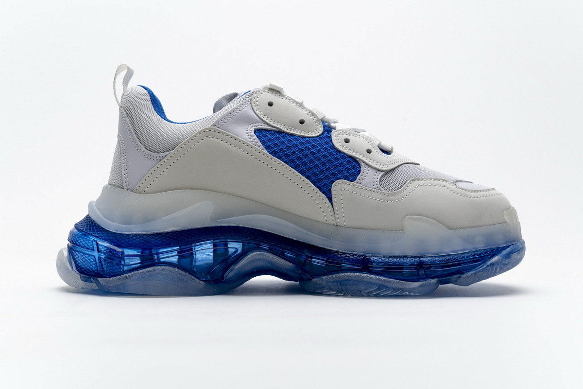      Balenciaga Triple S White Blue