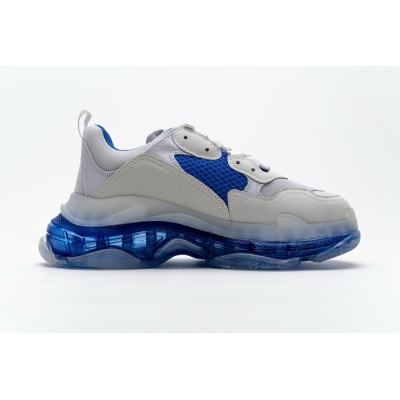  Pkgod Balenciaga Triple S White Blue 02