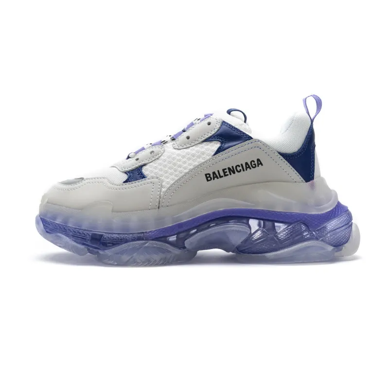  Pkgod Balenciaga Triple S White Purple