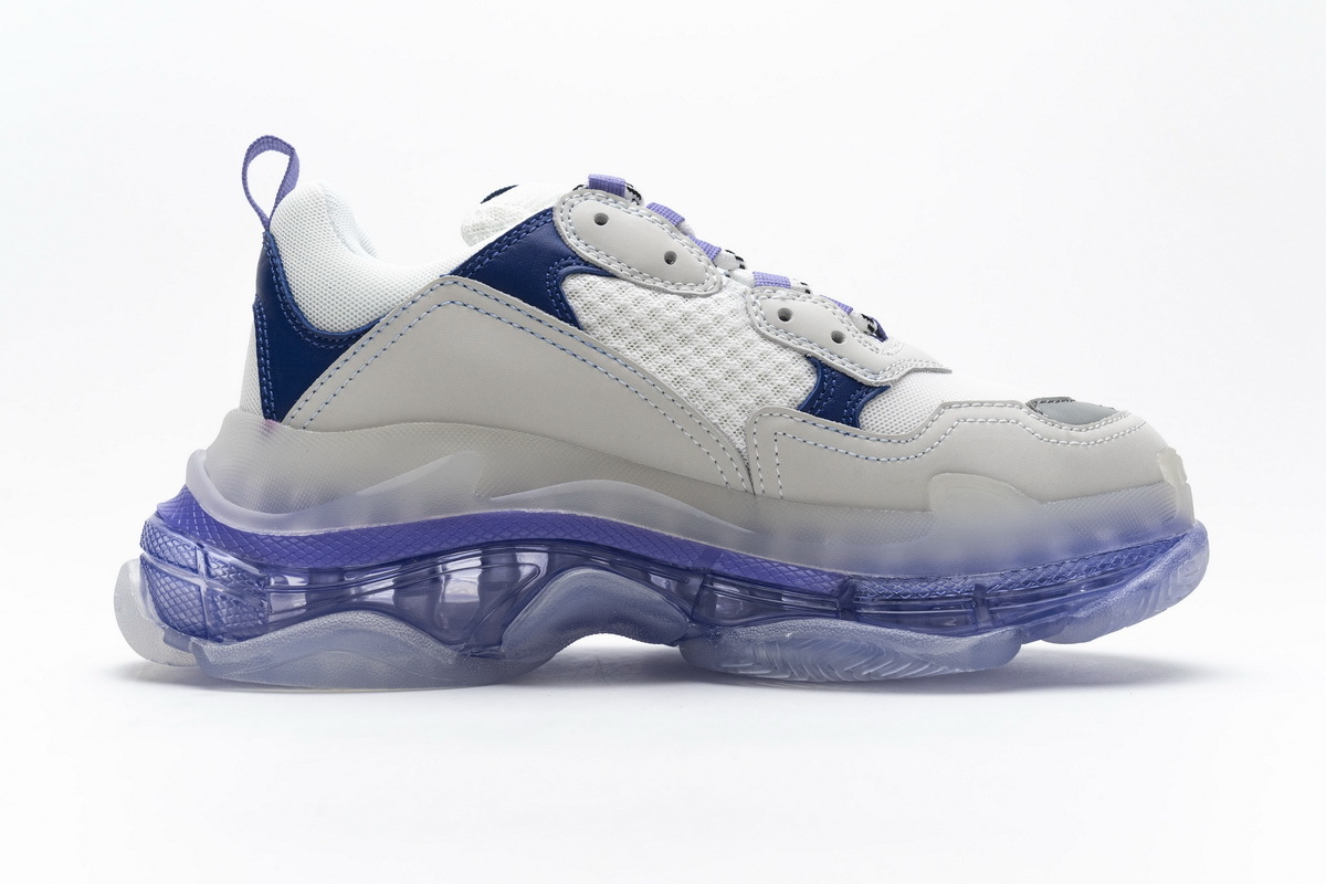      Balenciaga Triple S White Purple