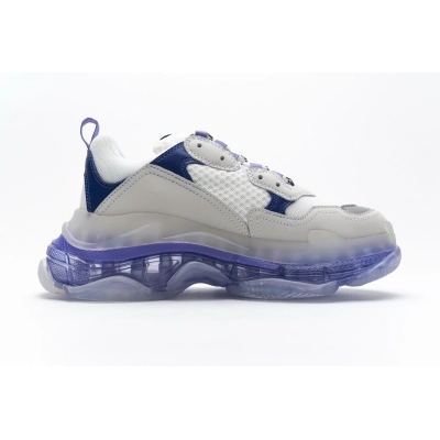  Pkgod Balenciaga Triple S White Purple 02