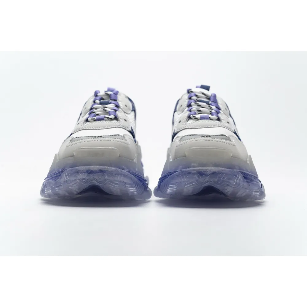  Pkgod Balenciaga Triple S White Purple