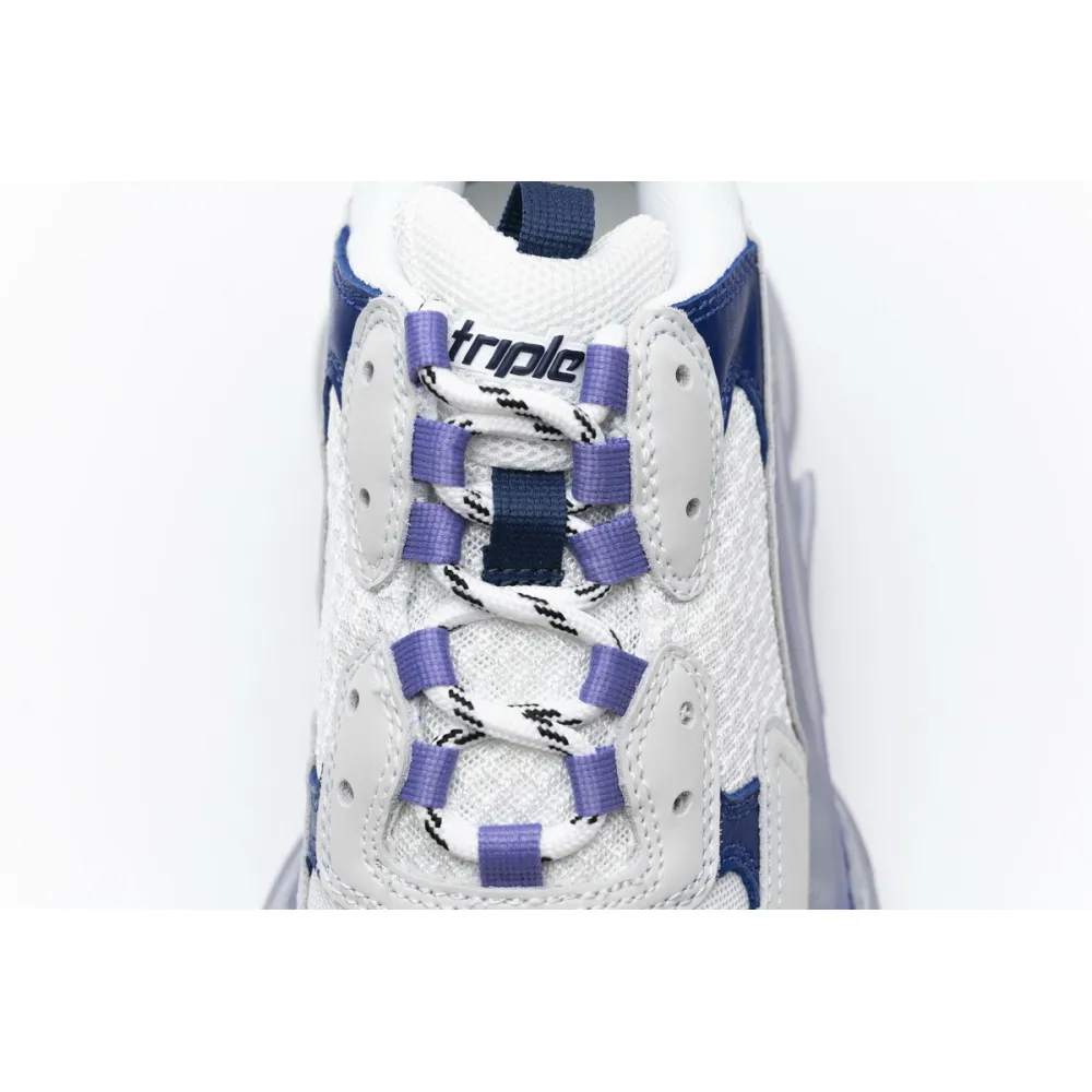  Pkgod Balenciaga Triple S White Purple