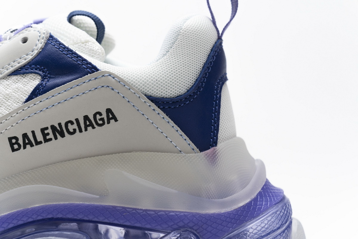      Balenciaga Triple S White Purple