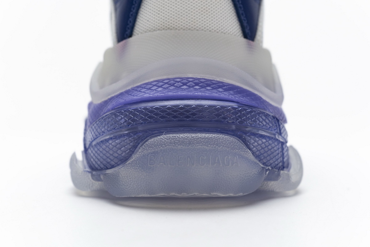      Balenciaga Triple S White Purple