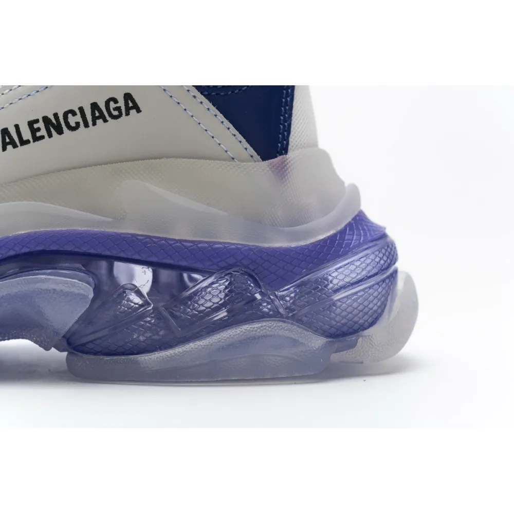  Pkgod Balenciaga Triple S White Purple