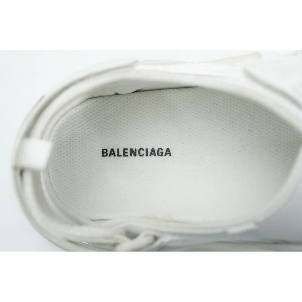 Pkgod  Balenciaga Track Sandal White