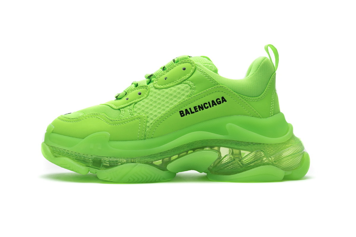      Balenciaga Triple S Fluorescent Green