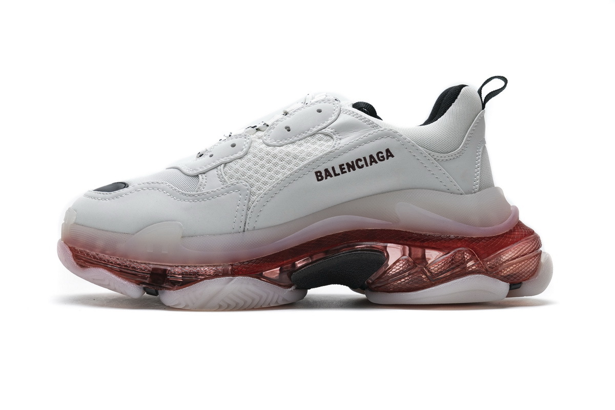      Balenciaga Triple S Milk White Black