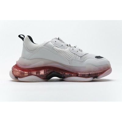 Pkgod  Balenciaga Triple S Milk White Black 02