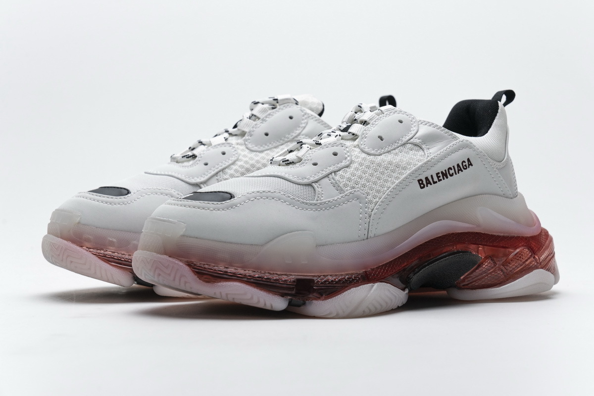     Balenciaga Triple S Milk White Black