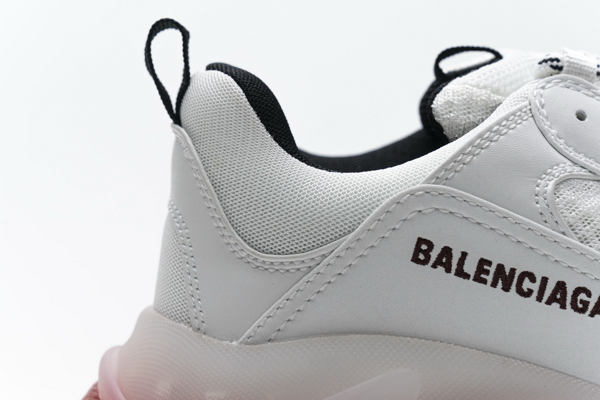      Balenciaga Triple S Milk White Black