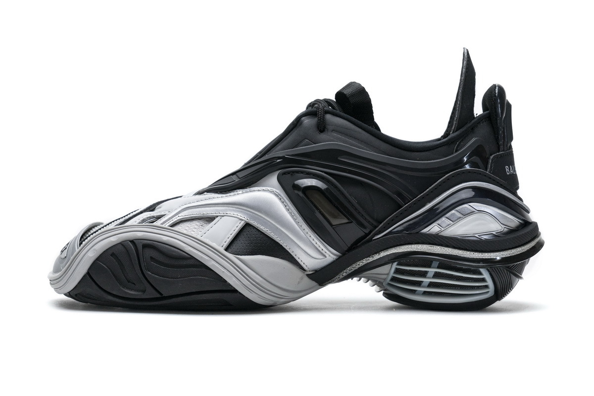Zafa Wear  Balenciaga Tyrex 5.0 Sneaker Black Silver
