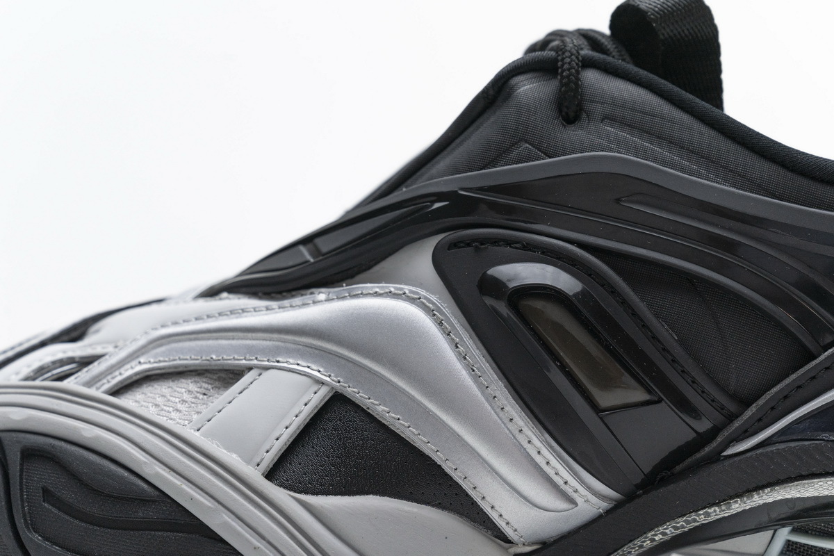 Zafa Wear  Balenciaga Tyrex 5.0 Sneaker Black Silver