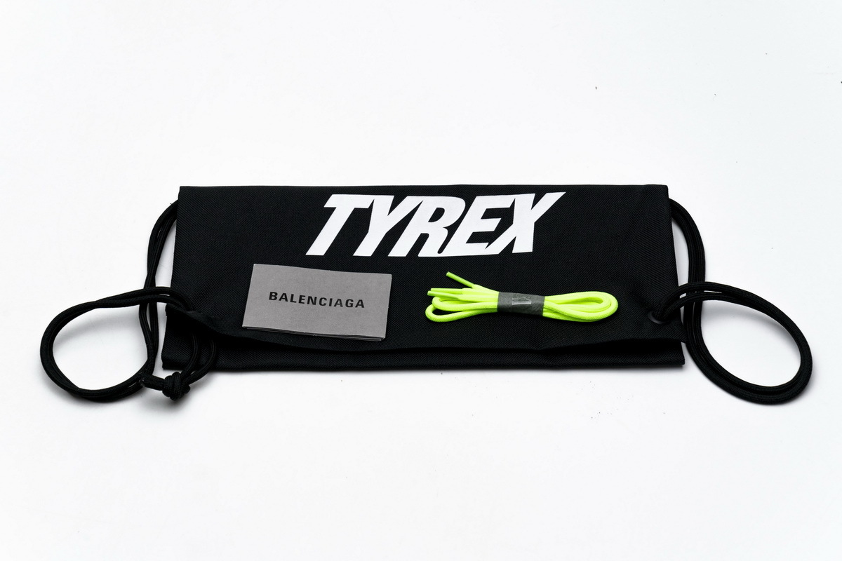 Zafa Wear Balenciaga Tyrex 5.0 Sneaker Fluoscresent Yellow