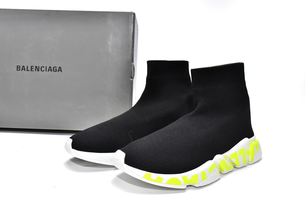 Pkgod Balenciaga Speed Black Green