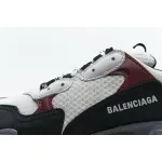 Pkgod Balenciaga Triple S Black Brown Red