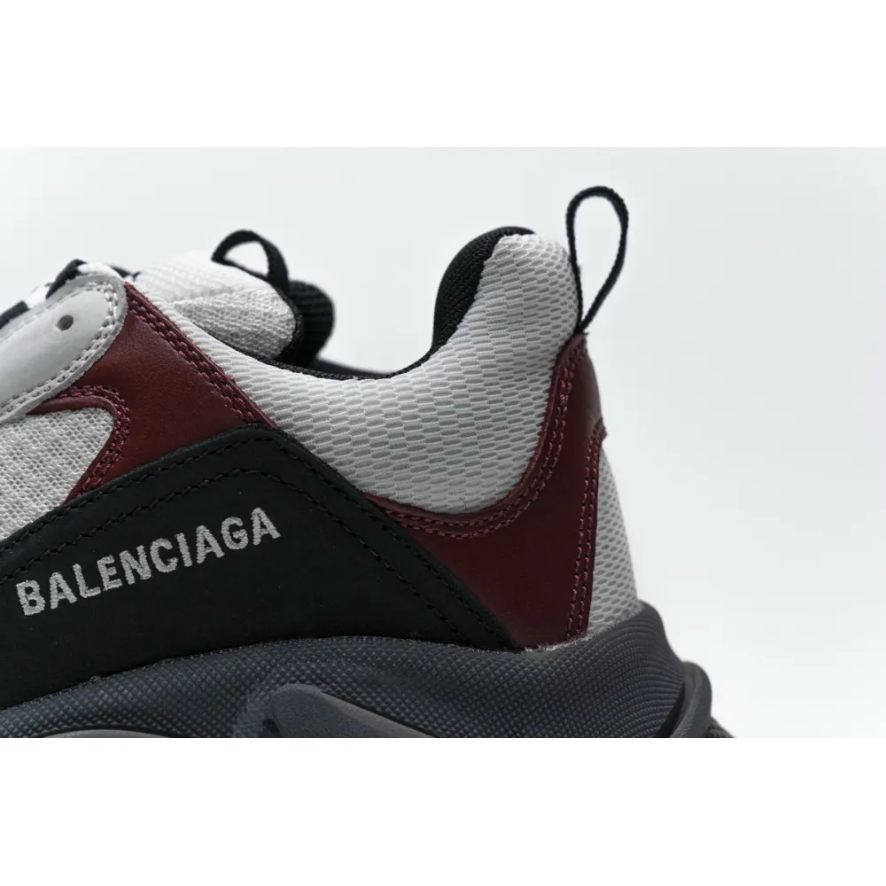 Pkgod Balenciaga Triple S Black Brown Red