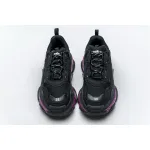 Pkgod Balenciaga Triple S Black Plum Red