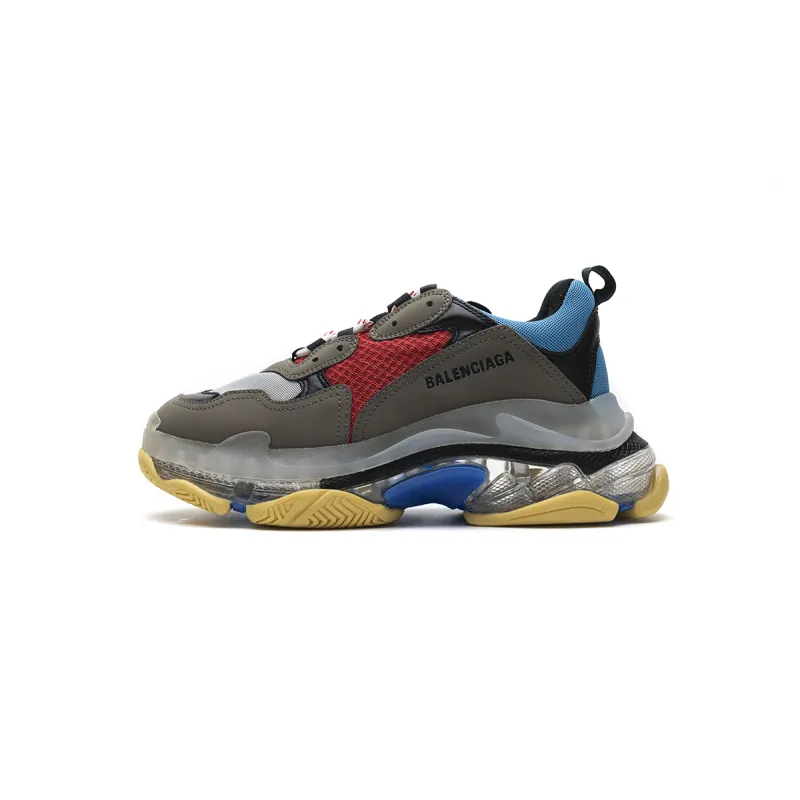 Pkgod Balenciaga Triple S Blue Red