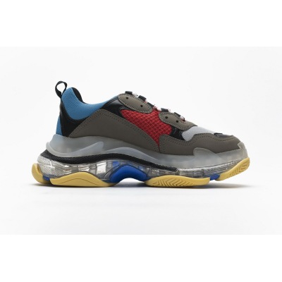 Pkgod Balenciaga Triple S Blue Red 02