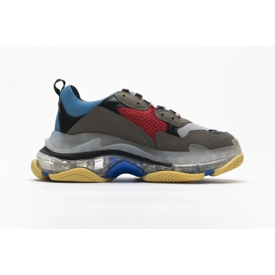 Pkgod Balenciaga Triple S Blue Red 02