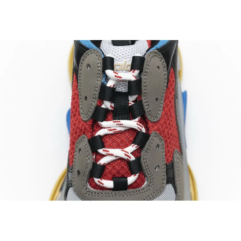 Pkgod Balenciaga Triple S Blue Red