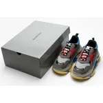 Pkgod Balenciaga Triple S Blue Red