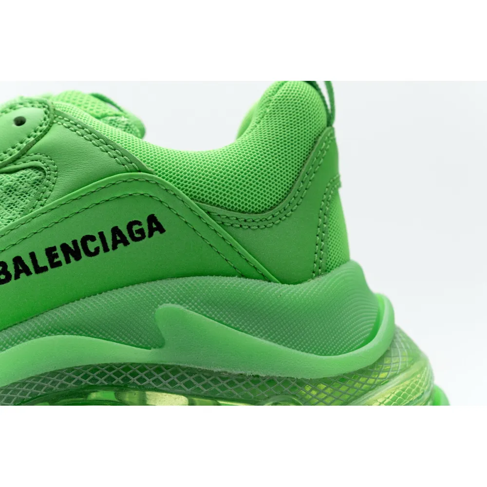 Pkgod Balenciaga Triple S Fluo Green