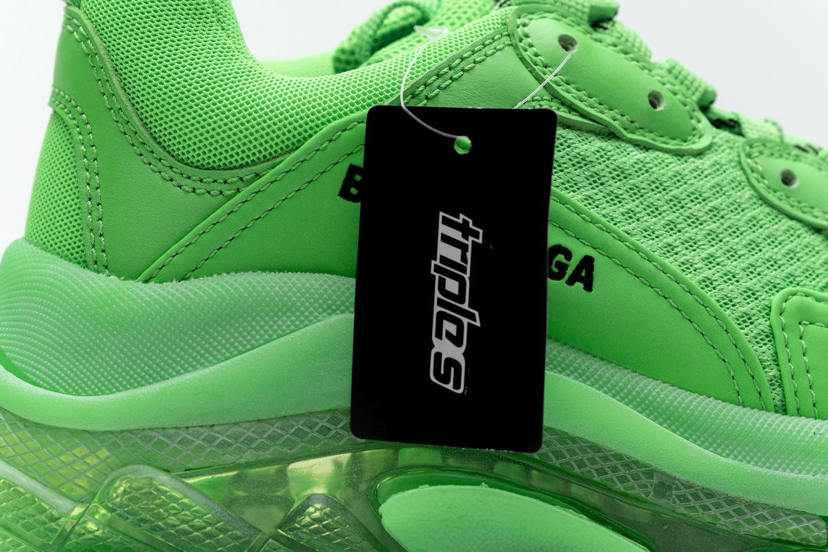    Pkgod Balenciaga Triple S Fluo Green