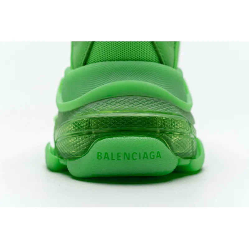 Pkgod Balenciaga Triple S Fluo Green