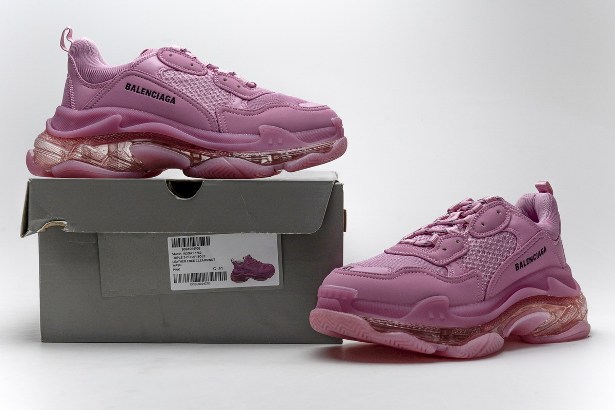 Zafa Wear  Balenciaga Triple S Pink (W)